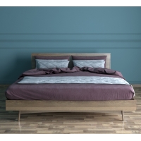Кровать двуспальная в Скандинавском стиле "Bruni" 180*200